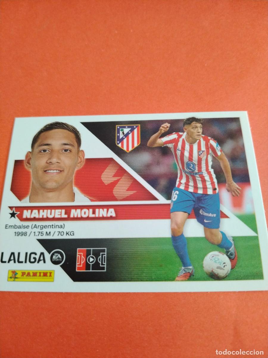 Fu&szlig;ball-Sticker: ESTE 2026 2027 ATLETICO MADRID N 6 MOLINA