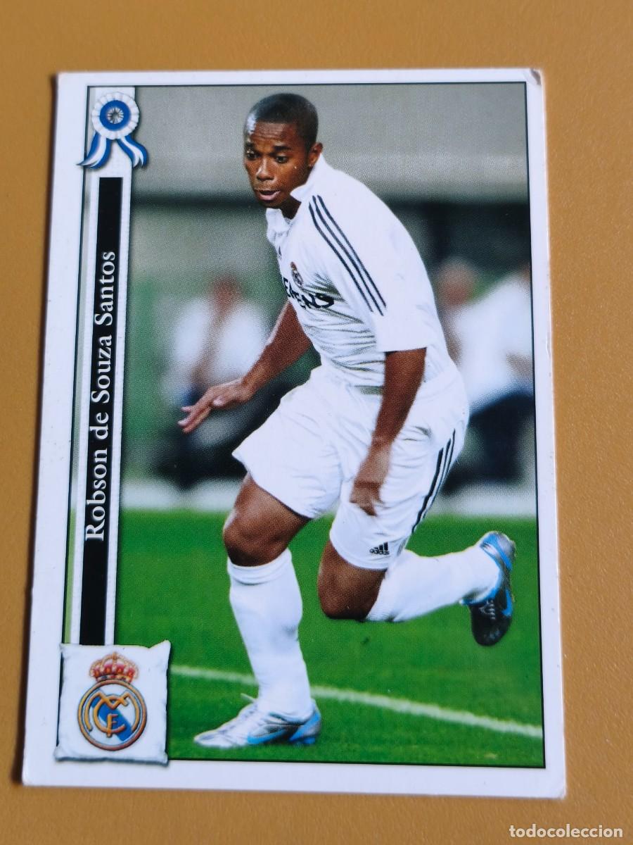 Fu&szlig;ball-Sticker: robinho, 2005 06 real madrid