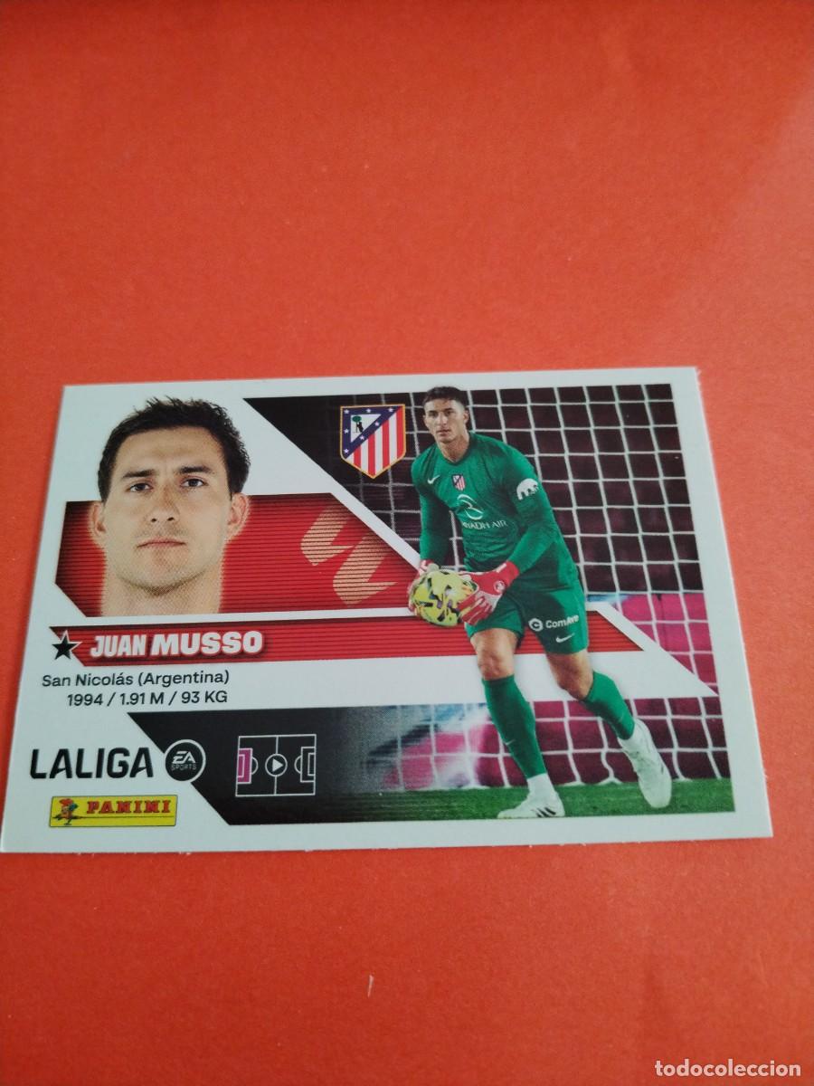 Fu&szlig;ball-Sticker: ESTE 2026 2027 ATLETICO MADRID N 4 MUSSO