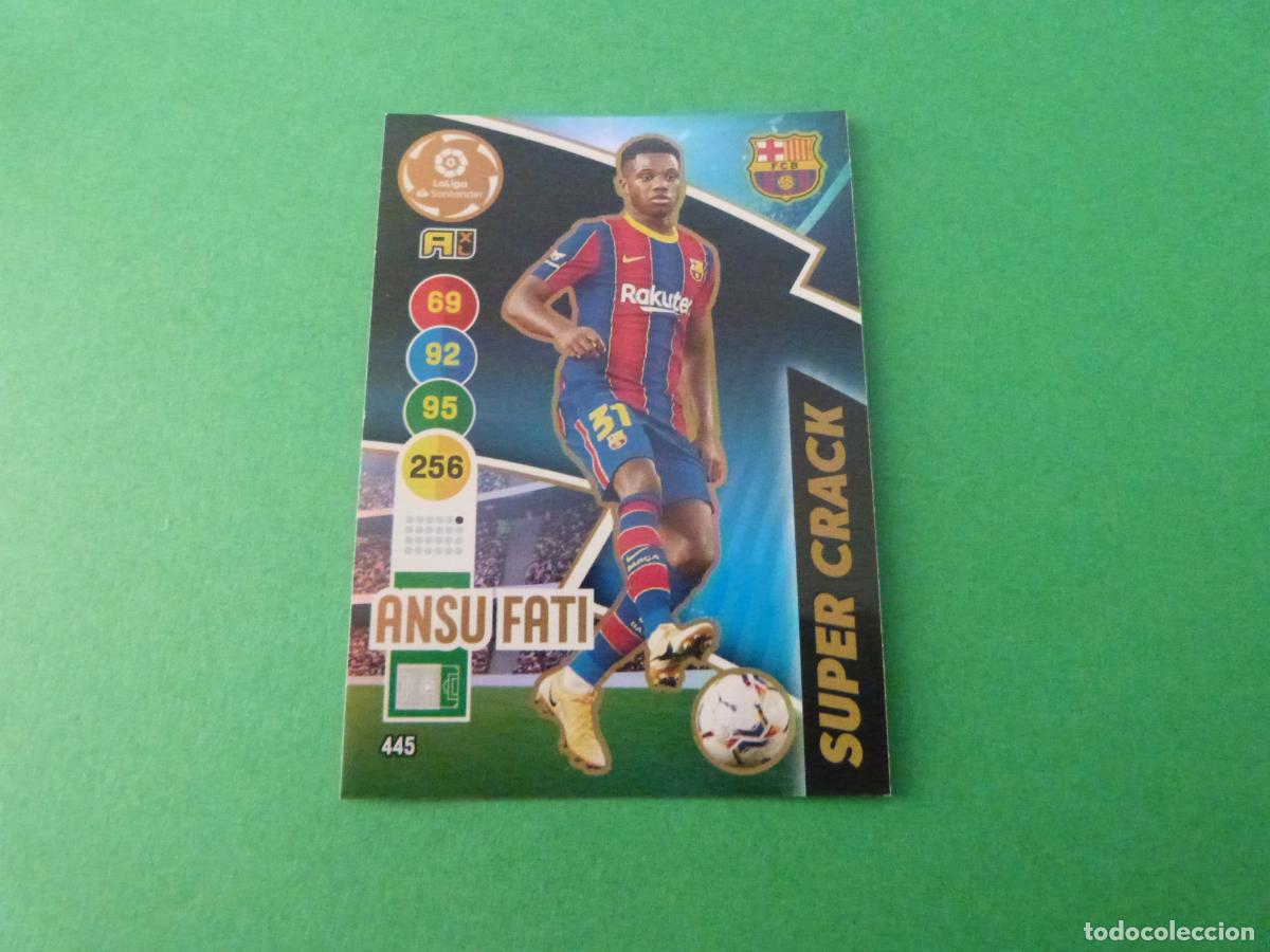 Fu&szlig;ball-Sticker: TRADING CARD FUTBOL ANSU FATI F.C. BARCELONA N&ordm; 445 LIGA ADRENALYN XL 2020-2021/20-21 PANINI