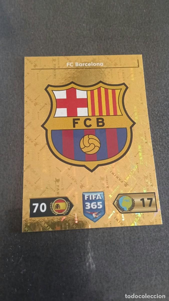Cromos de f&uacute;tbol: Panini 22 23 Fifa 365 2022 2023 Escudo Barcelona 156