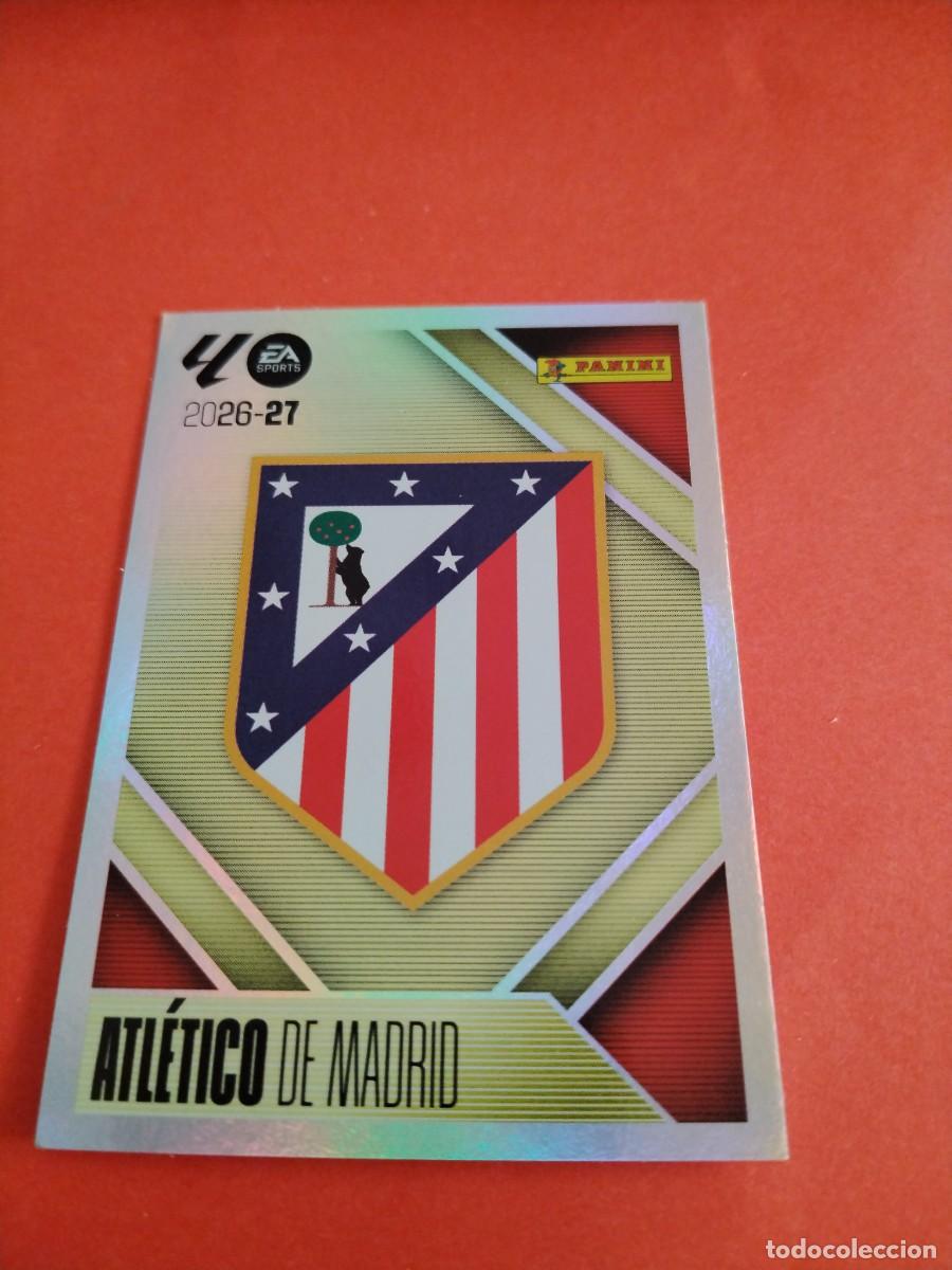 Cromos de f&uacute;tbol: ESTE 2026 2027 ATLETICO MADRID N 1 ESCUDO