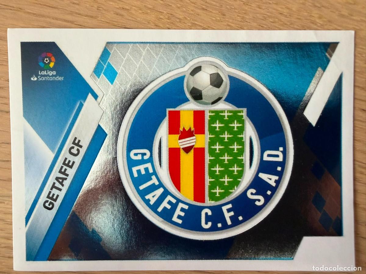 Cromos de f&uacute;tbol: 17 ESCUDO GETAFE 19 20 2019 2020 LIGA SANTANDER COLECCIONES ESTE SIN PEGAR STICKER
