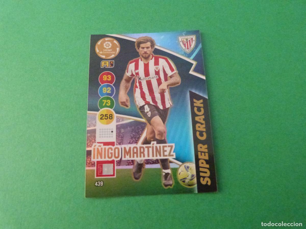 Cromos de f&uacute;tbol: TRADING CARD FUTBOL I&Ntilde;IGO MARTINEZ ATH. BILBAO N&ordm; 439 LIGA ADRENALYN XL 2020-2021/20-21 PANINI