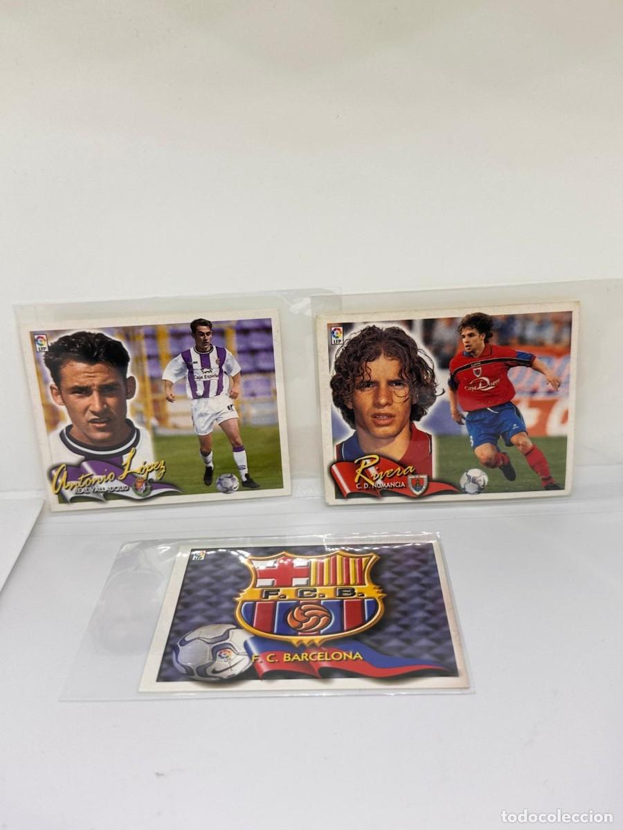 Cromos de f&uacute;tbol: Lote 3 Card Fichaje N&ordm;4 Liga Este 2000 2001