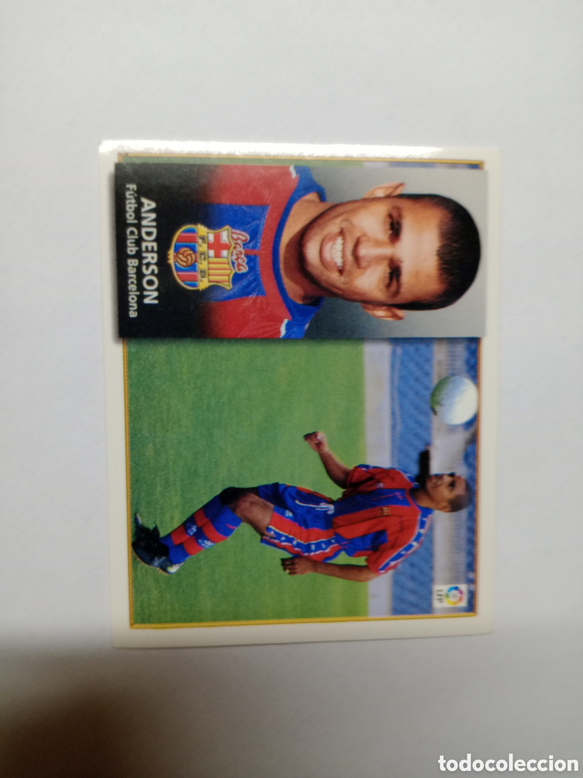 Cromos de f&uacute;tbol: 98-99 ESTE CROMO NUEVO NUNCA PEGADO EN BUEN ESTADO ANDERSON