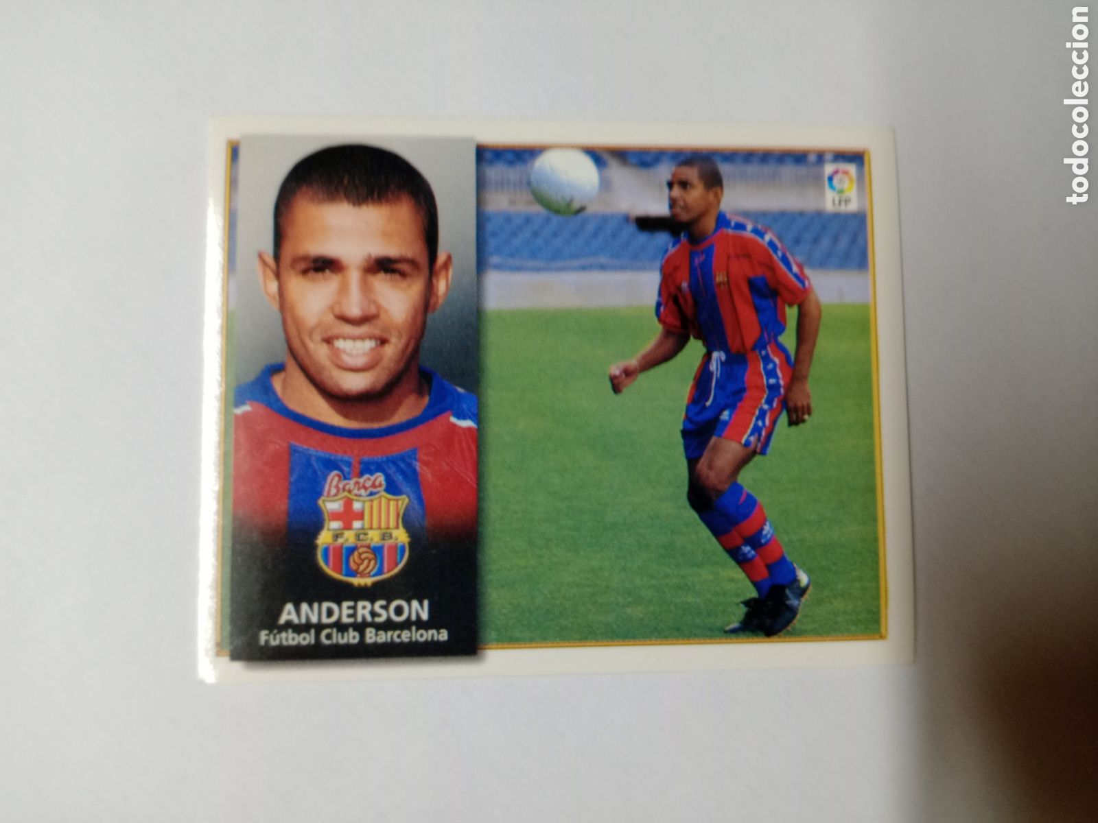 Fu&szlig;ball-Sticker: 98-99 ESTE CROMO NUEVO NUNCA PEGADO EN BUEN ESTADO ANDERSON