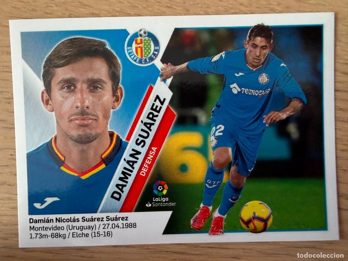 Cromos de f&uacute;tbol: 3 DAMIAN SUAREZ GETAFE 19 20 2019 2020 LIGA SANTANDER COLECCIONES ESTE SIN PEGAR STICKER