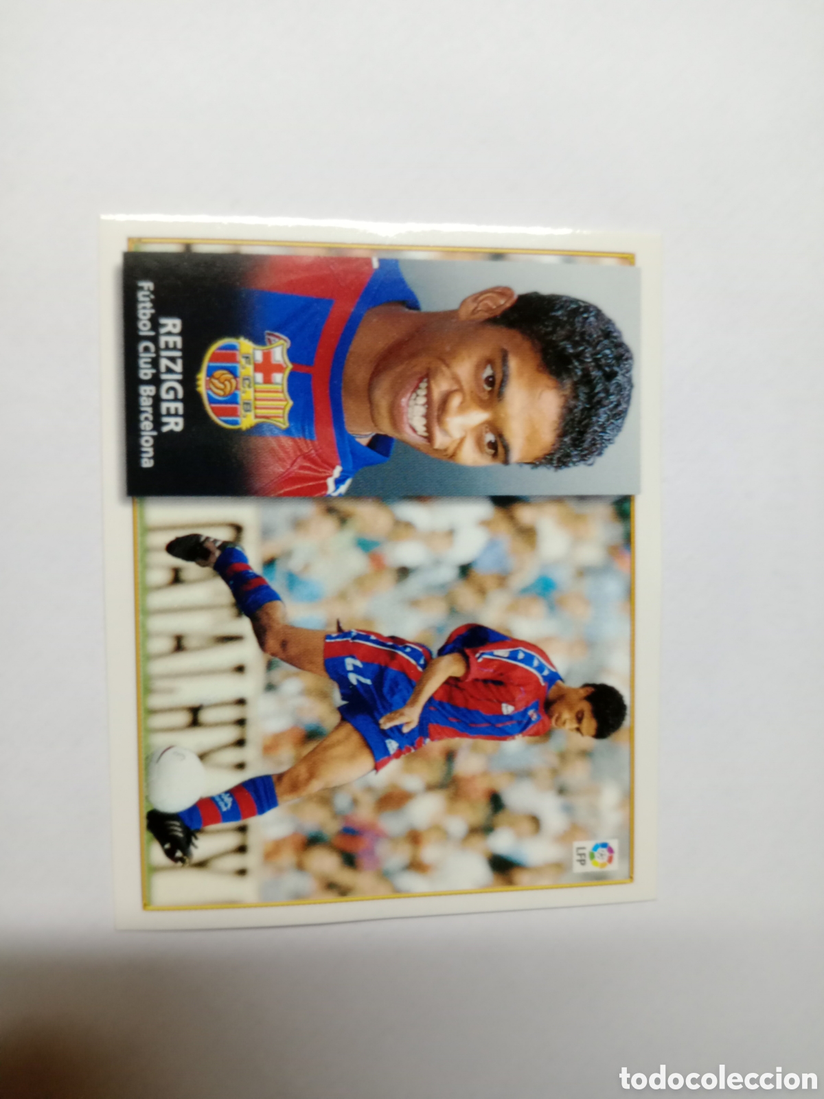 Cromos de f&uacute;tbol: 98-99 ESTE CROMO NUEVO NUNCA PEGADO EN BUEN ESTADO REIZIGER