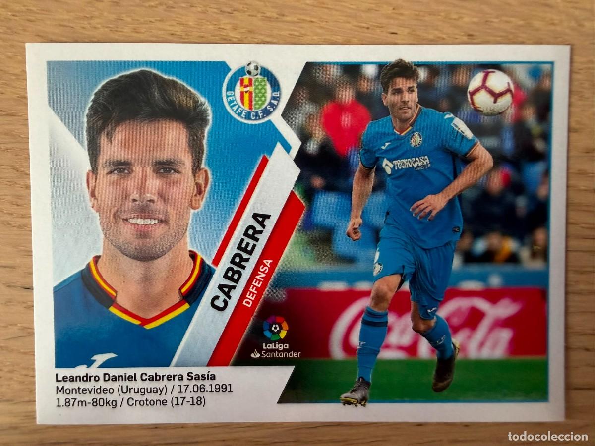 Cromos de f&uacute;tbol: 5 CABRERA GETAFE 19 20 2019 2020 LIGA SANTANDER COLECCIONES ESTE SIN PEGAR STICKER