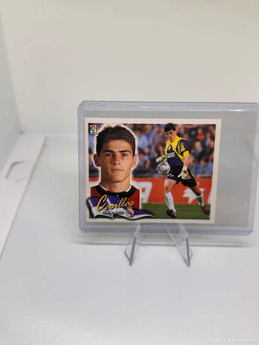Cromos de f&uacute;tbol: Casillas Real Madrid Liga Este 2000 2001