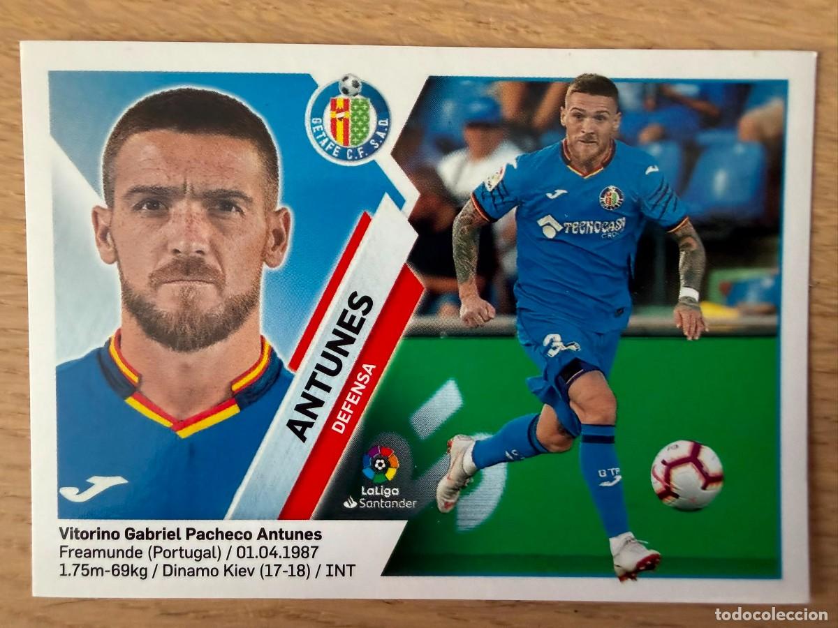 Cromos de f&uacute;tbol: 7A 7 A ANTUNES GETAFE 19 20 2019 2020 LIGA SANTANDER COLECCIONES ESTE SIN PEGAR STICKER