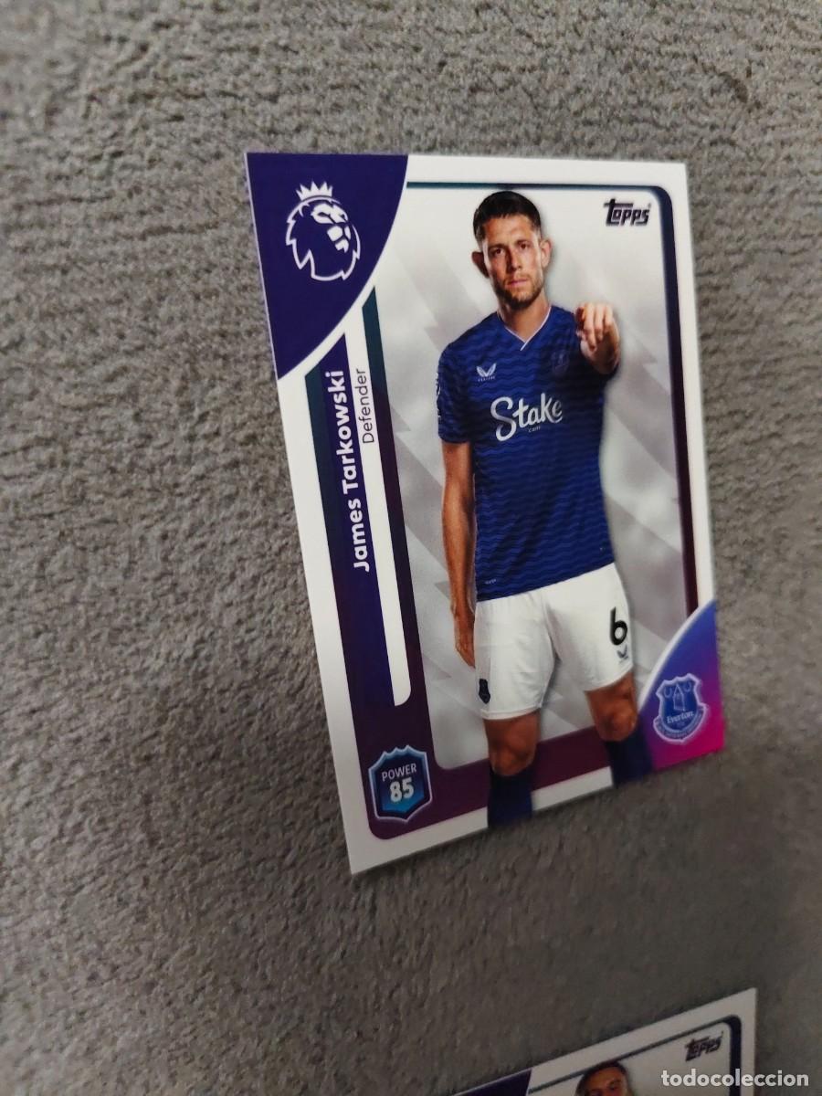 Cromos de f&uacute;tbol: 129 PREMIER LEAGUE 2025 26 JAMES TARKOWSKI EVERTON TOPPS 25 2026 TRADING CARDS AAL