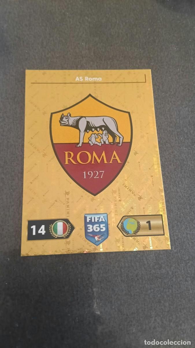Cromos de f&uacute;tbol: Panini 22 23 Fifa 365 2022 2023 Escudo Roma 348