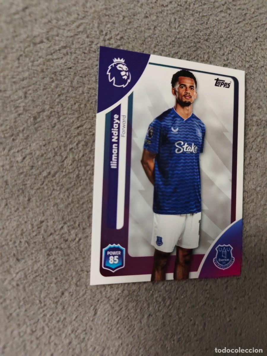 Cromos de f&uacute;tbol: 139 PREMIER LEAGUE 2025 26 ILIMAN NDIAYE EVERTON TOPPS 25 2026 TRADING CARDS AAL