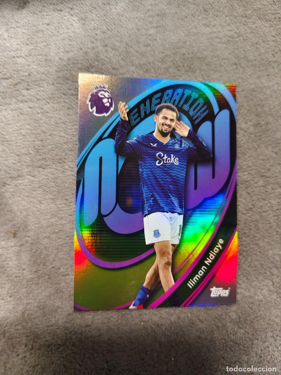 Cromos de f&uacute;tbol: 142 PREMIER LEAGUE 2025 26 ILIMAN NDIAYE EVERTON GENERATION NOW TOPPS 25 2026 TRADING CARDS AAL
