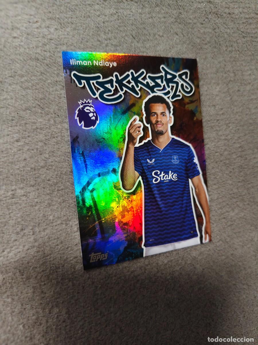 Cromos de f&uacute;tbol: 144 PREMIER LEAGUE 2025 26 ILIMAN NDIAYE EVERTON TEKKER TOPPS 25 2026 TRADING CARDS AAL