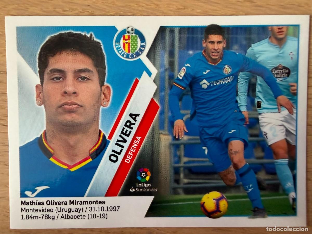 Football Stickers: 7B 7 B OLIVERA GETAFE 19 20 2019 2020 LIGA SANTANDER COLECCIONES ESTE SIN PEGAR STICKER