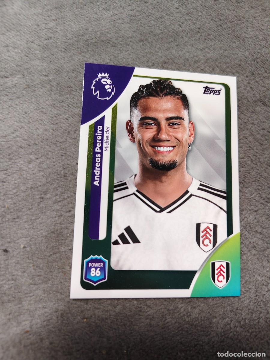 Fu&szlig;ball-Sticker: 153 PREMIER LEAGUE 2025 26 ANDREAS PEREIRA FULHAM TOPPS 25 2026 TRADING CARDS AAL