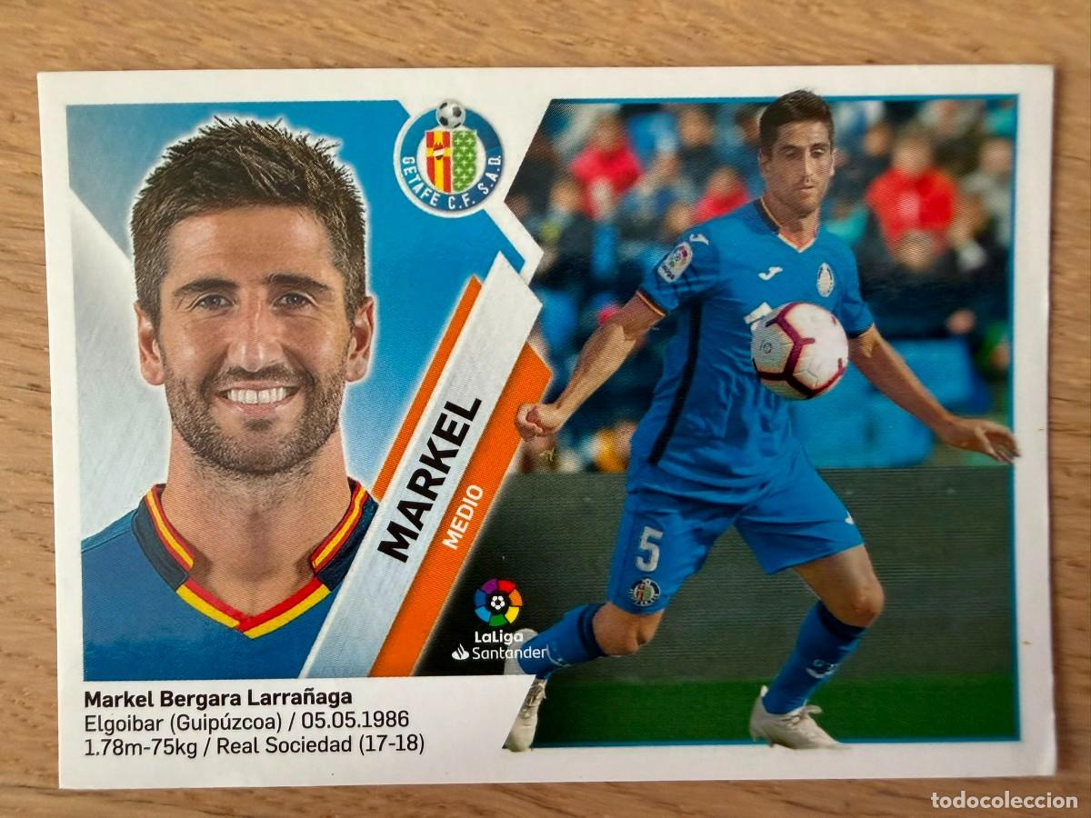 Football Stickers: 10 MARKEL BERGARA GETAFE 19 20 2019 2020 LIGA SANTANDER COLECCIONES ESTE SIN PEGAR STICKER