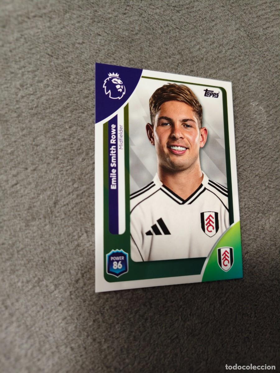 Football Stickers: 155 PREMIER LEAGUE 2025 26 EMILE SMITH ROWE FULHAM TOPPS 25 2026 TRADING CARDS AAL