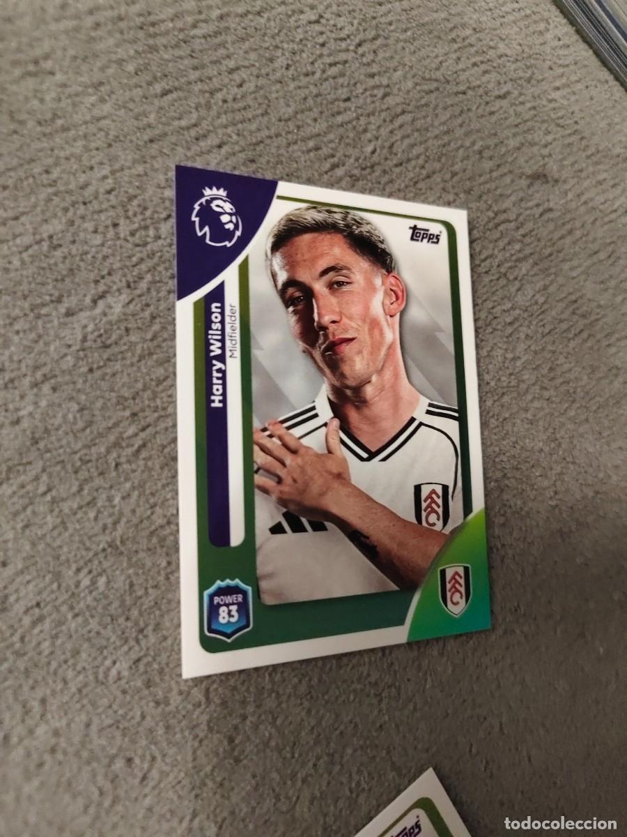 Football Stickers: 156 PREMIER LEAGUE 2025 26 HARRY WILSON FULHAM TOPPS 25 2026 TRADING CARDS AAL