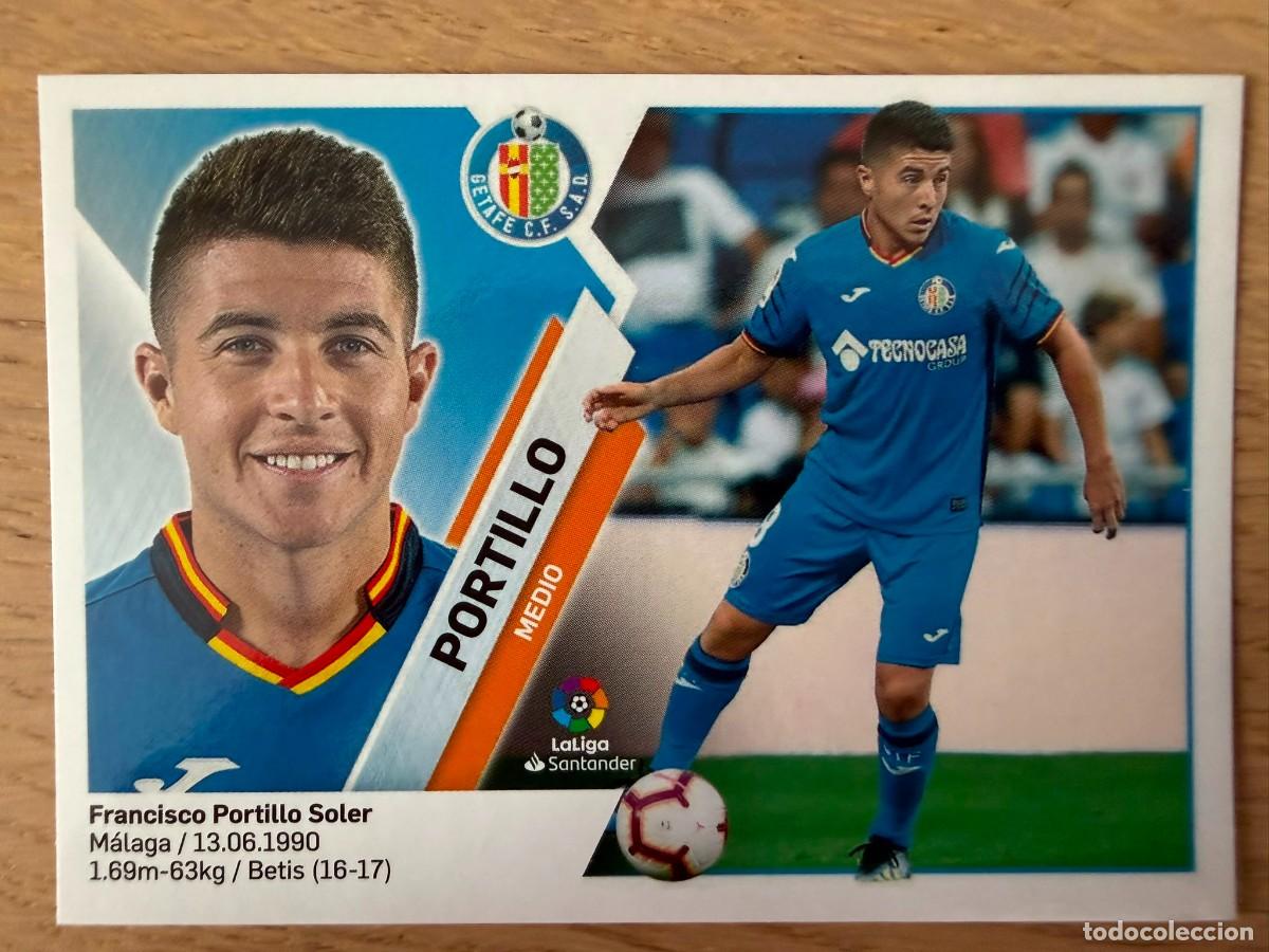 Cartes &agrave; collectionner de Football: 11 PORTILLO GETAFE 19 20 2019 2020 LIGA SANTANDER COLECCIONES ESTE SIN PEGAR STICKER