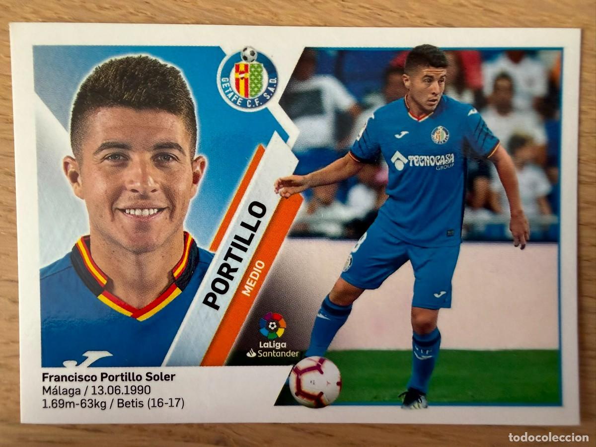 Cartes &agrave; collectionner de Football: 11 PORTILLO GETAFE 19 20 2019 2020 LIGA SANTANDER COLECCIONES ESTE SIN PEGAR STICKER