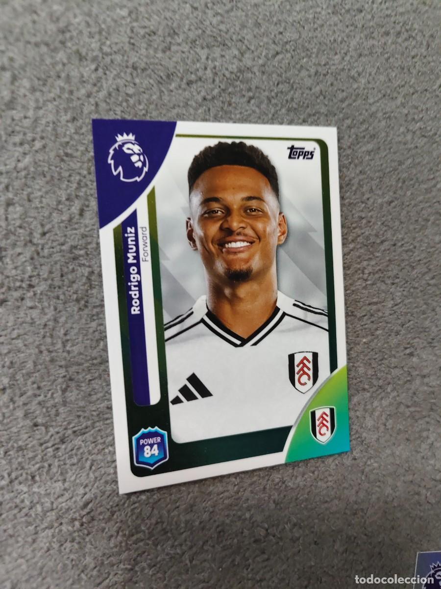 Cartes &agrave; collectionner de Football: 158 PREMIER LEAGUE 2025 26 RODRIGO MUNIZ FULHAM TOPPS 25 2026 TRADING CARDS AAL