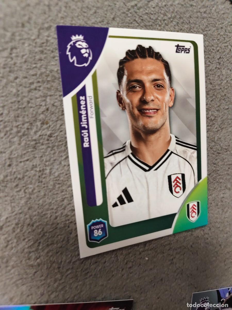 Cartes &agrave; collectionner de Football: 159 PREMIER LEAGUE 2025 26 RA&Uacute;L JIM&Eacute;NEZ FULHAM TOPPS 25 2026 TRADING CARDS AAL