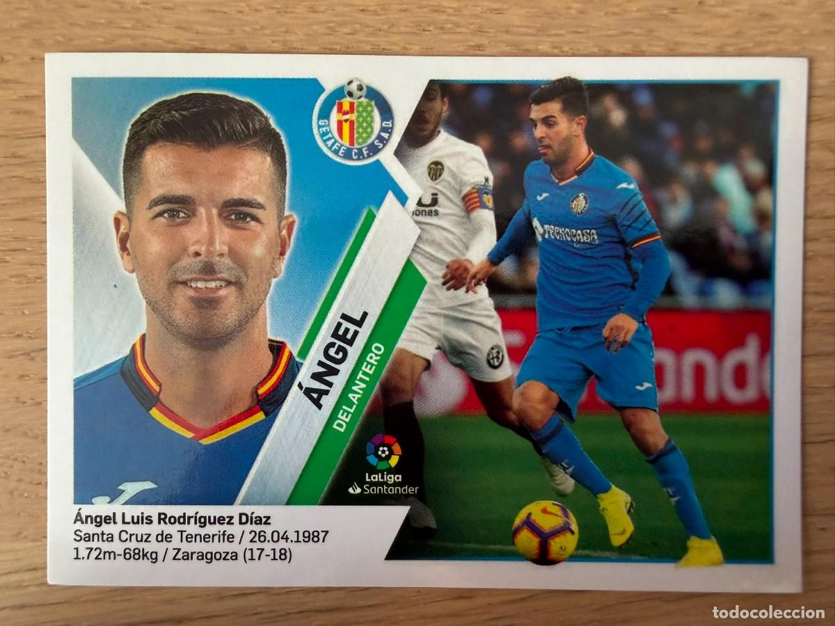 Cartes &agrave; collectionner de Football: 15 ANGEL GETAFE 19 20 2019 2020 LIGA SANTANDER COLECCIONES ESTE SIN PEGAR STICKER