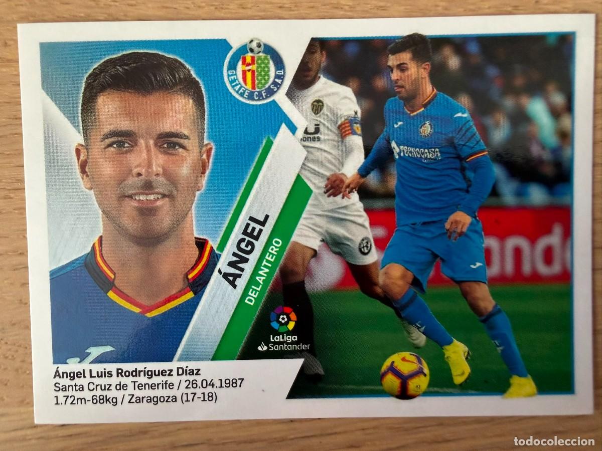 Cartes &agrave; collectionner de Football: 15 ANGEL GETAFE 19 20 2019 2020 LIGA SANTANDER COLECCIONES ESTE SIN PEGAR STICKER