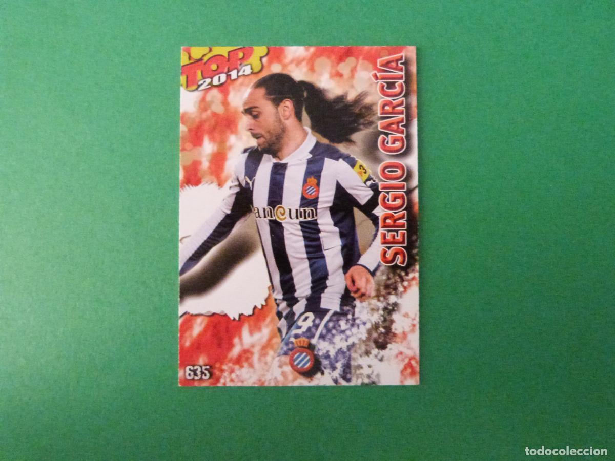 Cartes &agrave; collectionner de Football: TRADING CARD FUTBOL SERGIO GARCIA ESPA&Ntilde;OL-ESPANYOL N 636 FICHAS LIGA TOP MUNDICROMO 2013-2014/13-14