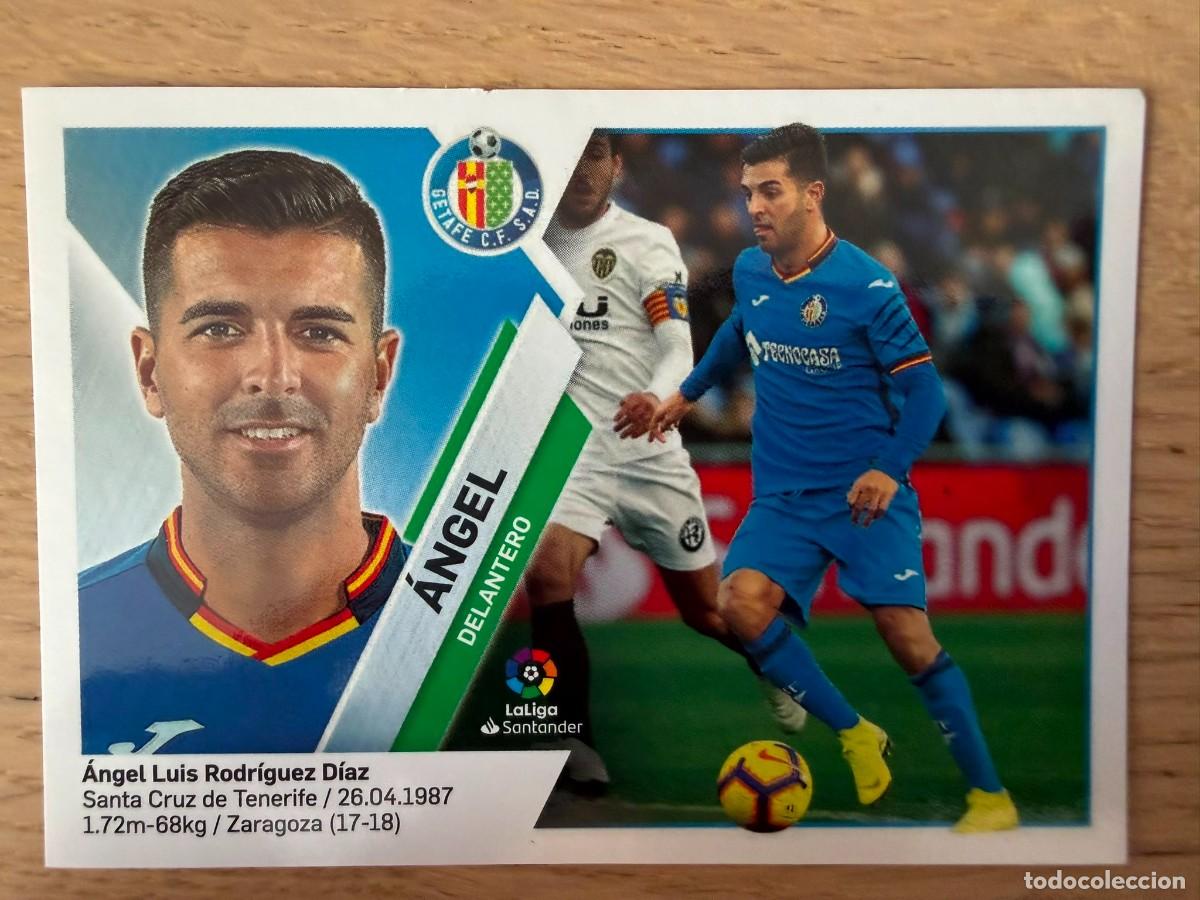 Cartes &agrave; collectionner de Football: 15 ANGEL GETAFE 19 20 2019 2020 LIGA SANTANDER COLECCIONES ESTE SIN PEGAR STICKER