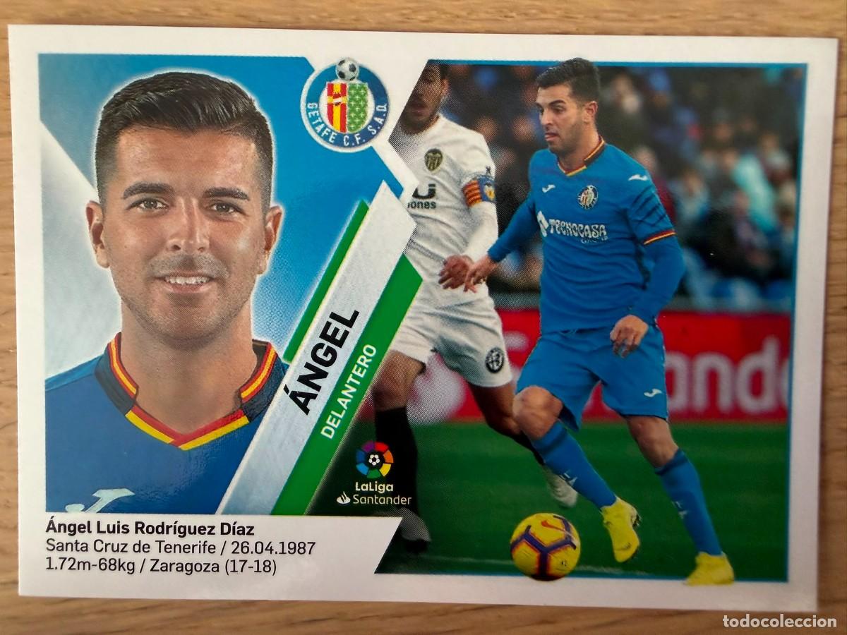 Cartes &agrave; collectionner de Football: 15 ANGEL GETAFE 19 20 2019 2020 LIGA SANTANDER COLECCIONES ESTE SIN PEGAR STICKER