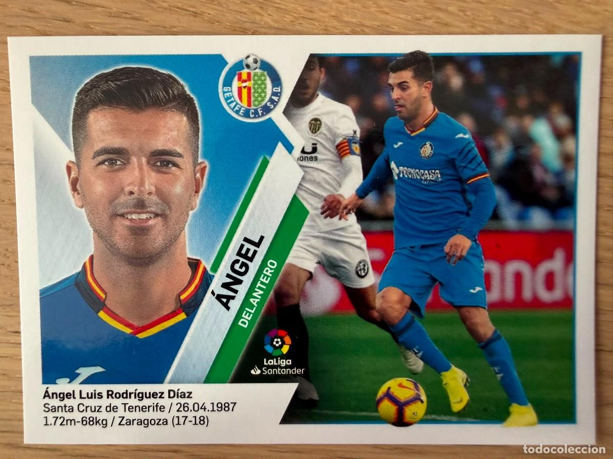 Cartes &agrave; collectionner de Football: 15 ANGEL GETAFE 19 20 2019 2020 LIGA SANTANDER COLECCIONES ESTE SIN PEGAR STICKER