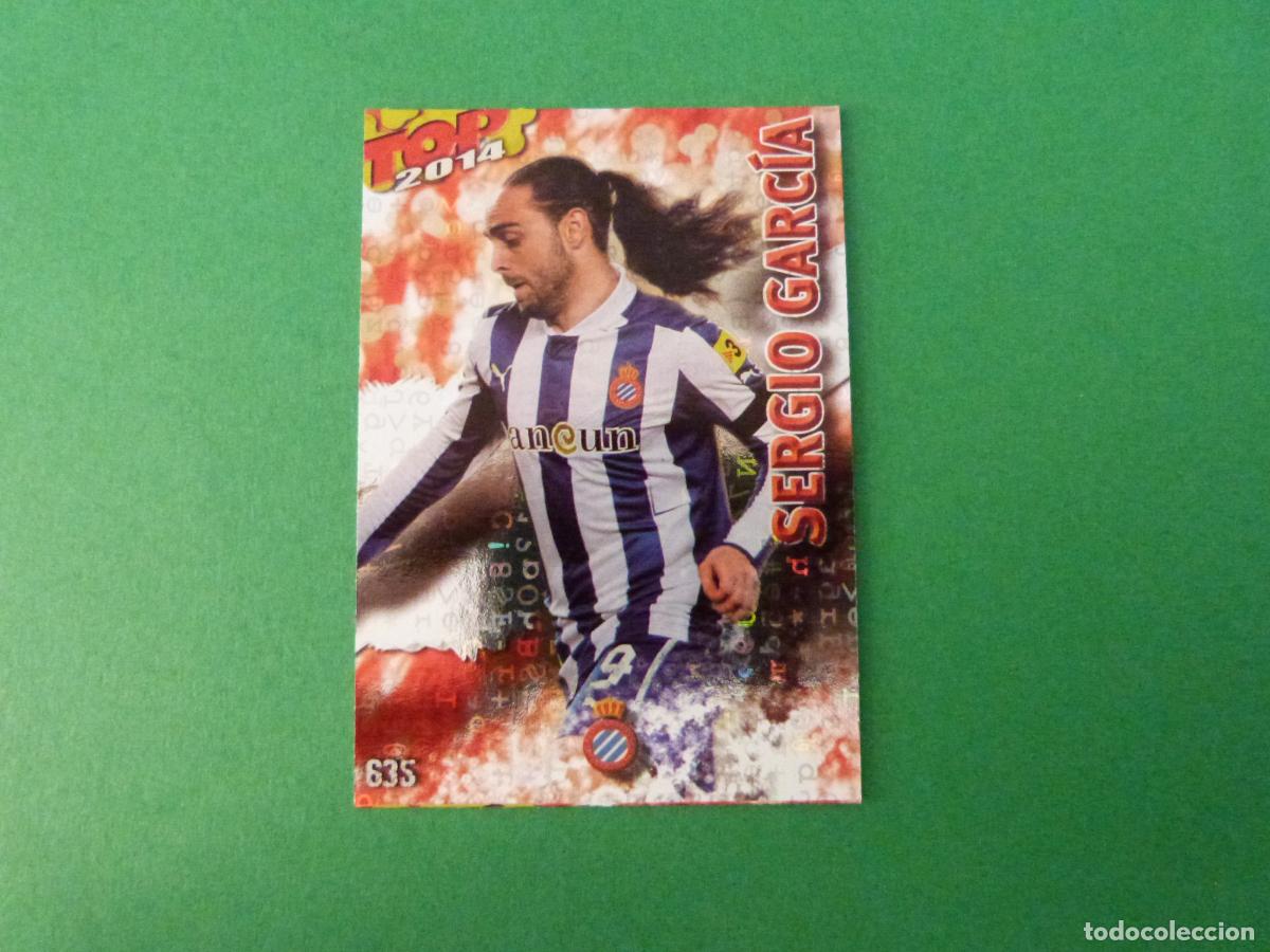 Cartes &agrave; collectionner de Football: TRADING CARD FUTBOL SERGIO GARCIA ESPA&Ntilde;OL-ESPANYOL N 636 FICHAS LIGA TOP MUNDICROMO 2013-2014/13-14