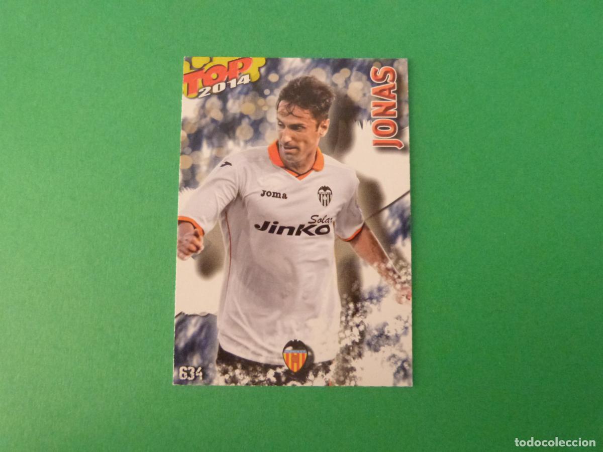 Cartes &agrave; collectionner de Football: TRADING CARD FUTBOL JONAS VALENCIA C.F. MATE N&ordm; 636 FICHAS LIGA TOP MUNDICROMO 2013-2014/13-14