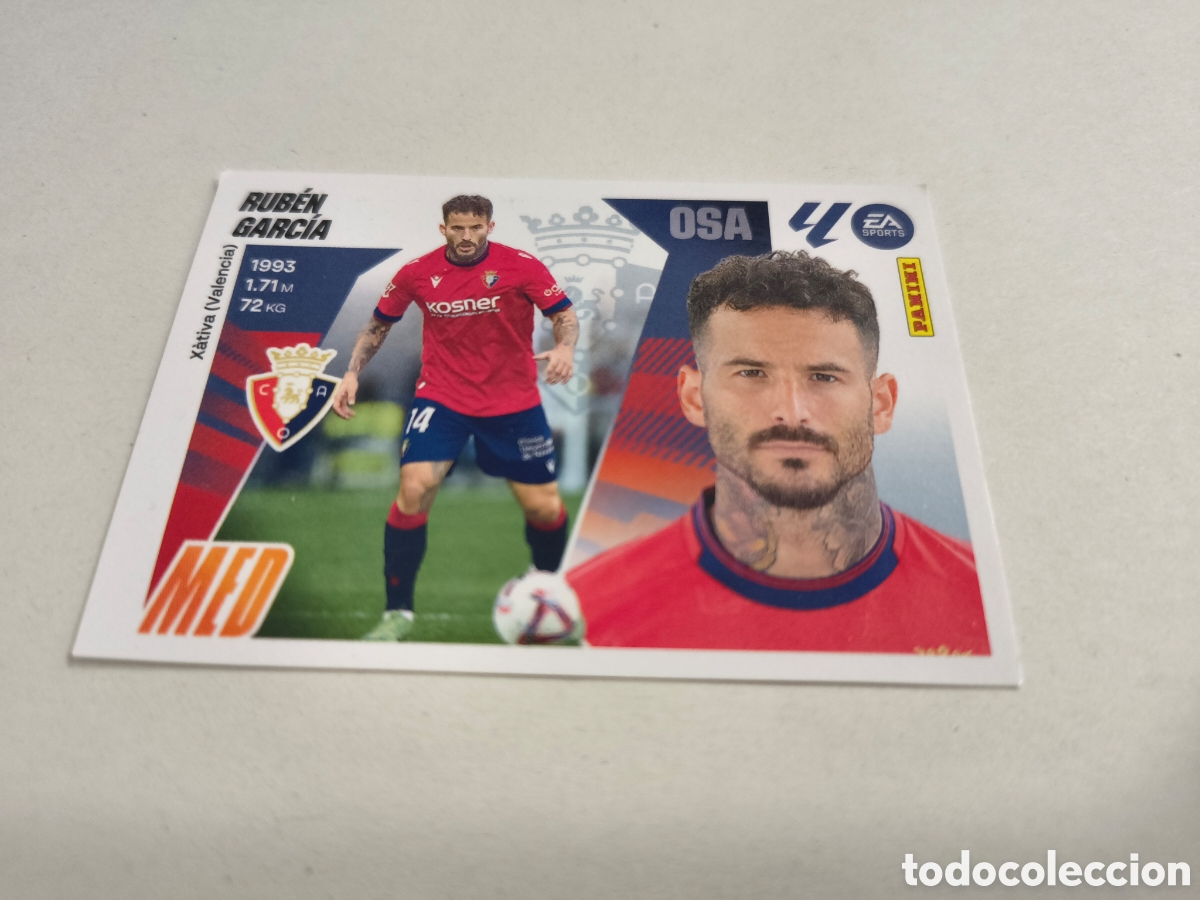 Figurine di Calcio: LIGA 2025 26 PANINI ESTE, RUBEN GARCIA (OSASUNA)