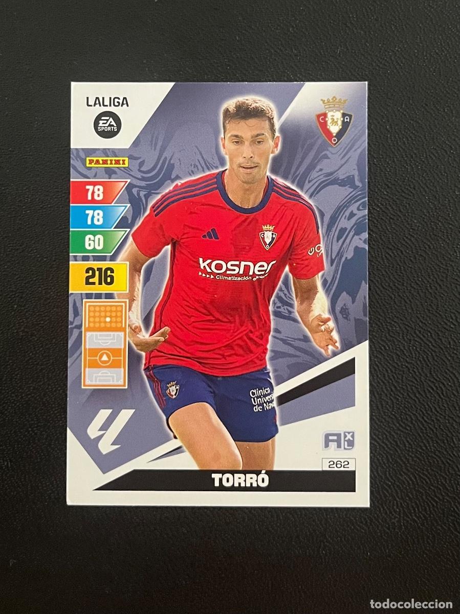 Cromos de f&uacute;tbol: 262 TORR&Oacute; CA OSASUNA ADRENALYN 2023 2024 PANINI CROMO LA LIGA 23 24