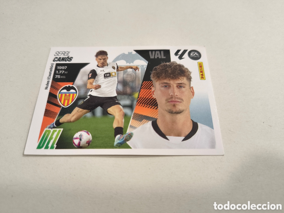 Figurine di Calcio: LIGA 2025 26 PANINI ESTE, SERGI CANOS (VALENCIA)
