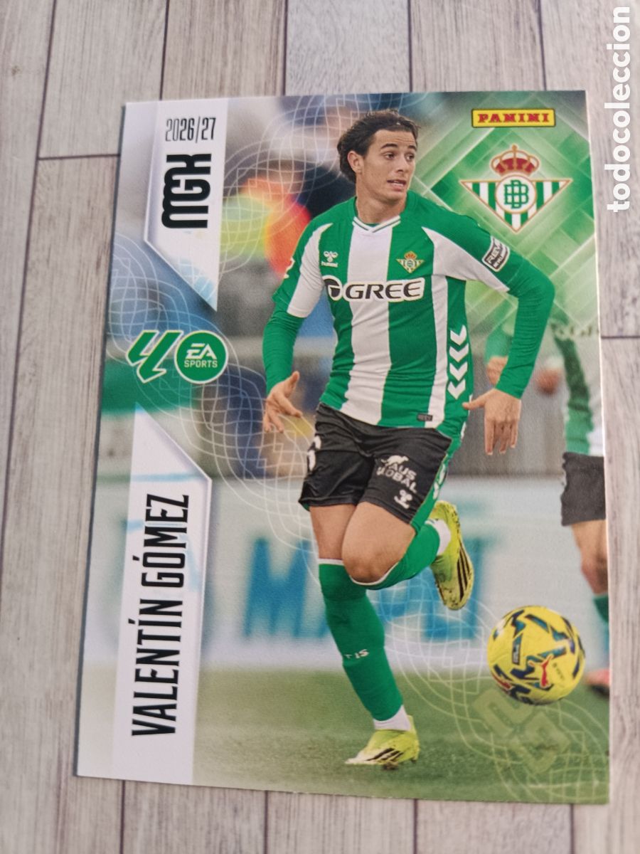 Fu&szlig;ball-Sticker: 98 VALENTIN GOMEZ REAL BETIS MEGACRACKS MGK 26 27 PANINI 2026 2027