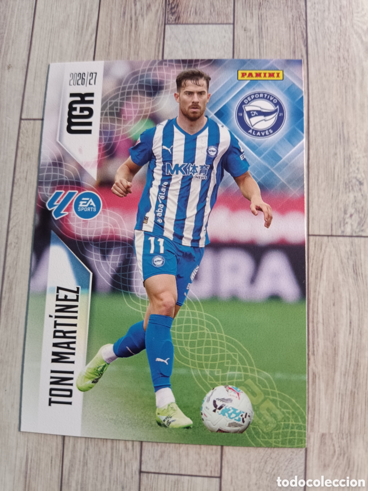 Fu&szlig;ball-Sticker: 35 TONI MARTINEZ ALAVES MEGACRACKS MGK 26 27 PANINI 2026 2027