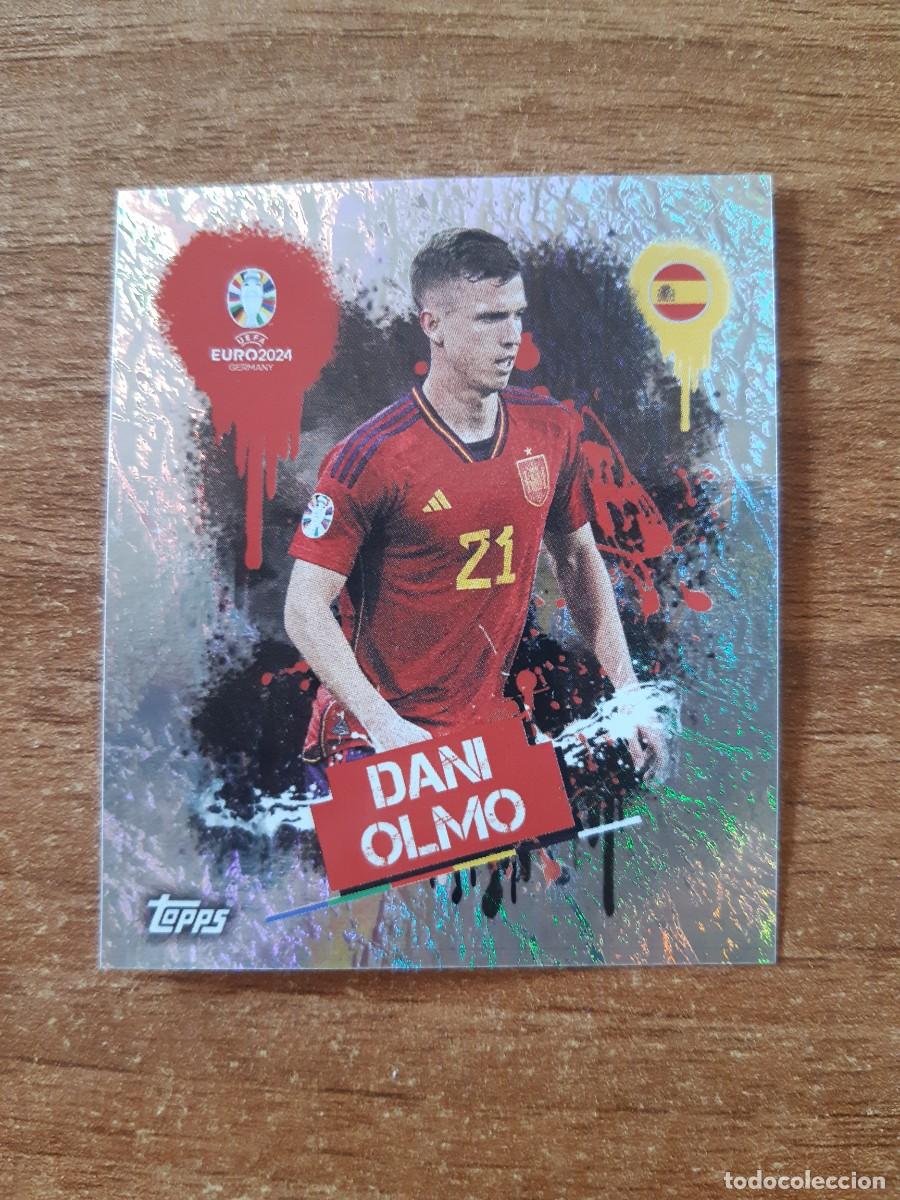 Fu&szlig;ball-Sticker: ESP 3 DANI OLMO ARTIST ESPA&Ntilde;A EURO 2024 TOPPS STICKERS EUROCOPA ALEMANIA 2024. NUEVO SIN PEGAR