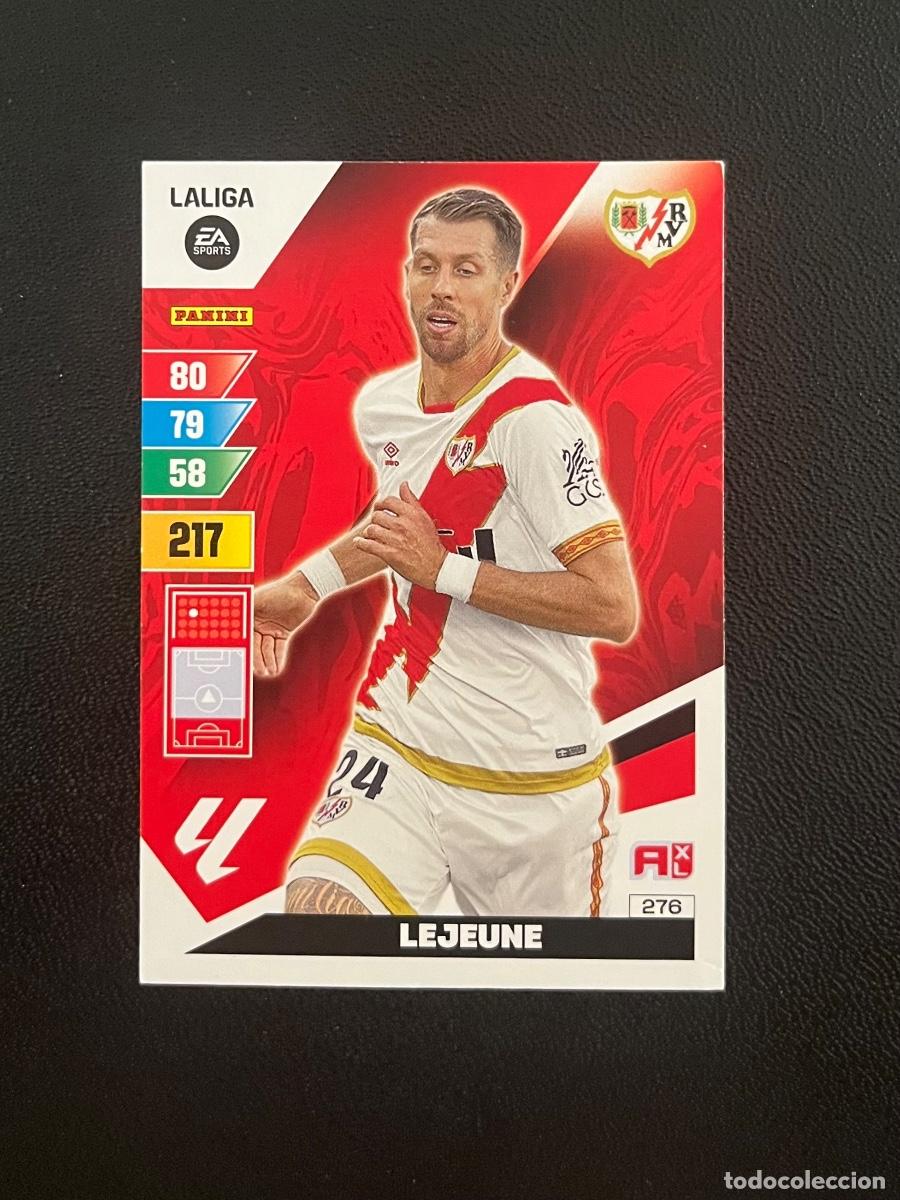 Fu&szlig;ball-Sticker: 276 LEJEUNE RAYO VALLECANO ADRENALYN 2023 2024 PANINI CROMO LA LIGA 23 24