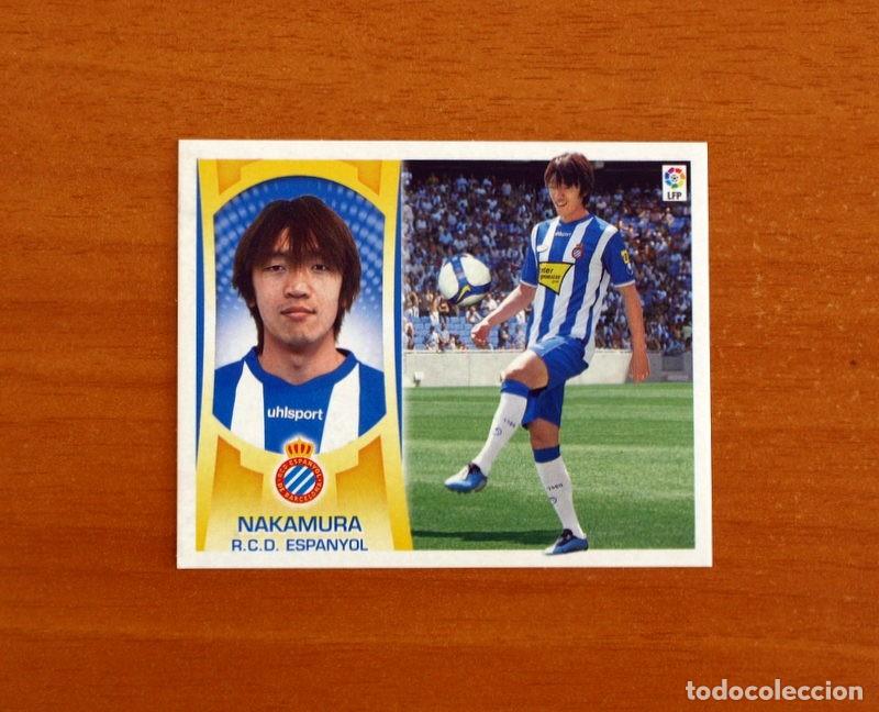 Cromos de f&uacute;tbol: R.C.D. Espa&ntilde;ol, Espanyol - Nakamura - Fichaje 3 -Liga 2009-2010, 09-10 -Ediciones Este -Nunca pegado