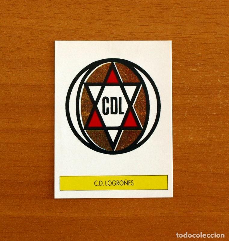 Cromos de f&uacute;tbol: Logro&ntilde;&eacute;s - Escudo - Ediciones Festival 1987-1988, 87-88 - Nunca pegado