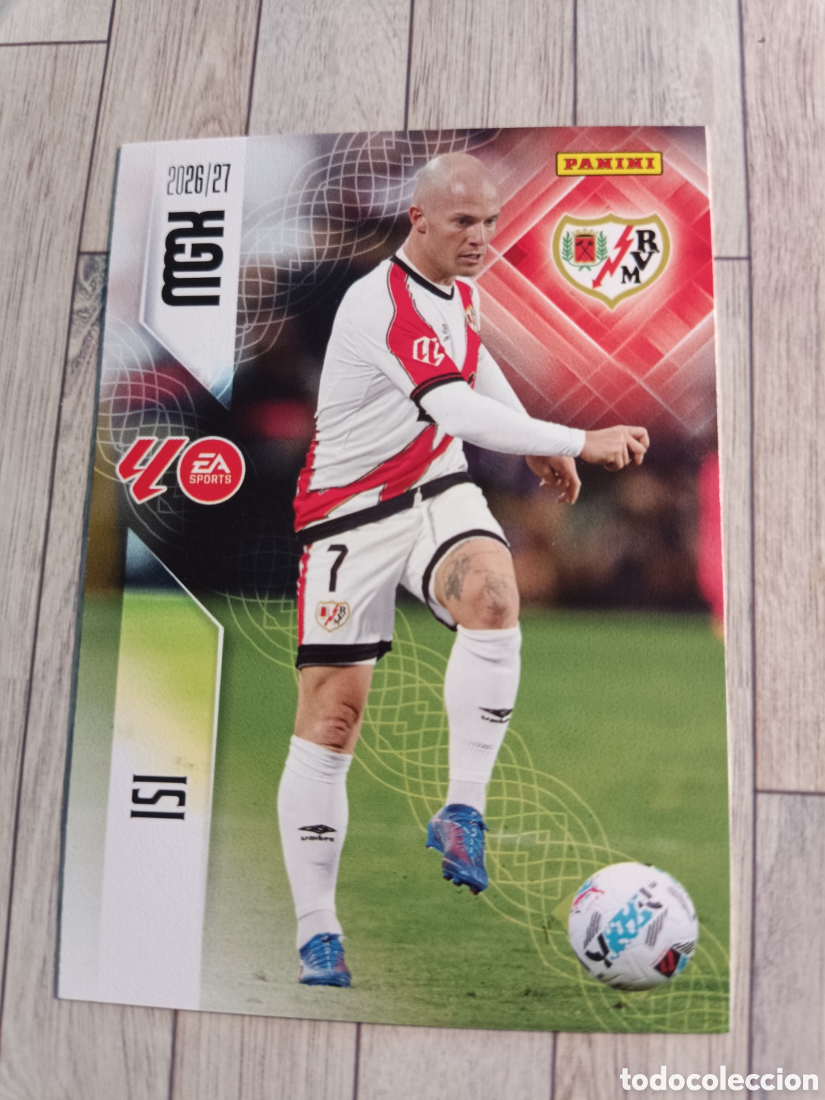 Football Stickers: 302 ISI RAYO VALLECANO MEGACRACKS MGK 26 27 PANINI 2026 2027