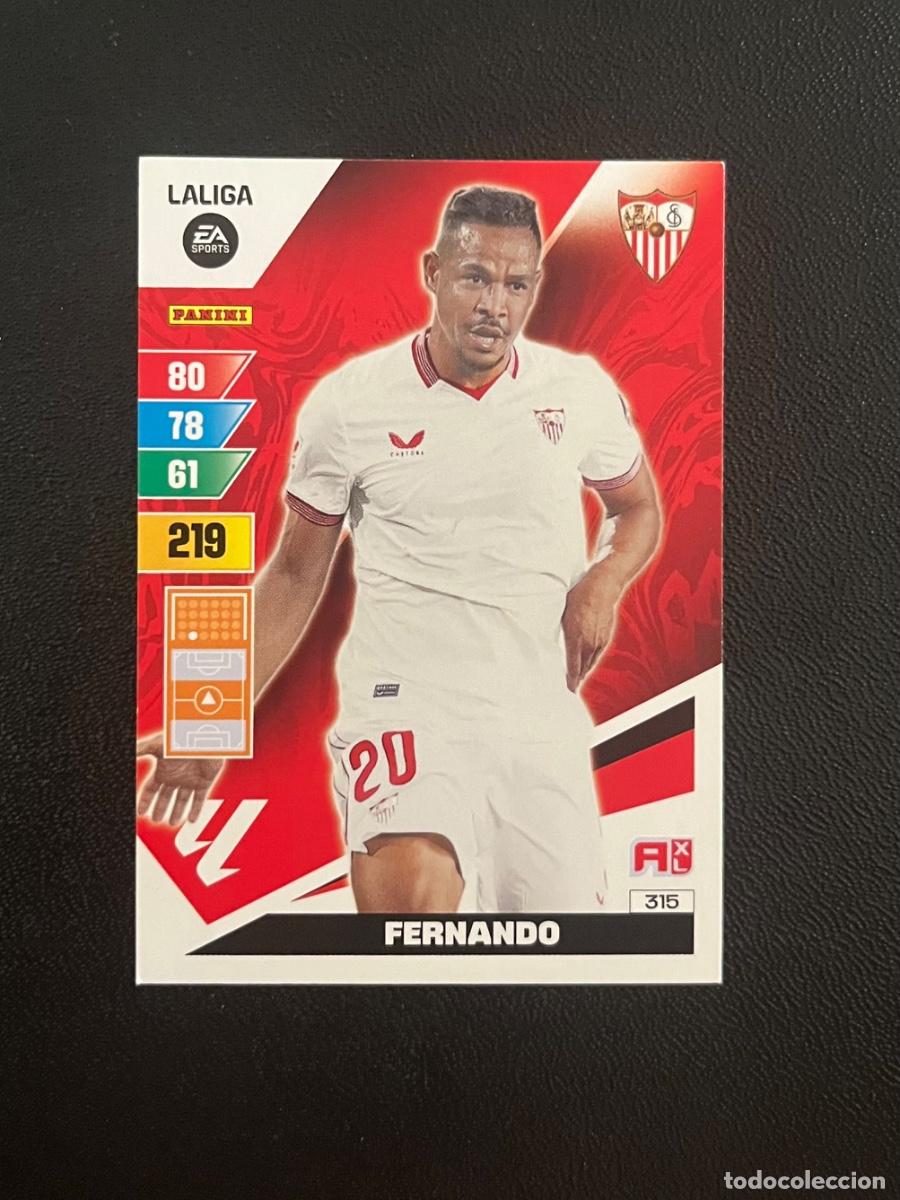 Football Stickers: 315 FERNANDO SEVILLA FC ADRENALYN 2023 2024 PANINI CROMO LA LIGA 23 24