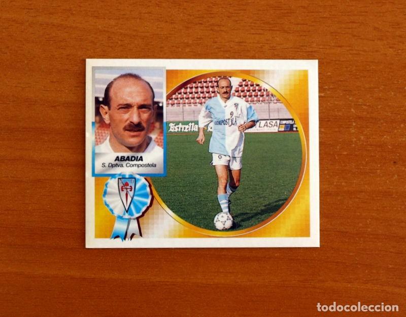 Cromos de f&uacute;tbol: Compostela - Abadia - Ediciones Este Liga 1994-1995, 94-95 - Nunca pegado